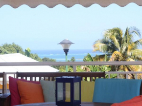 Maison de 3 chambres avec vue sur la mer jacuzzi et jardin clos a Sainte Rose a 5 km de la plage